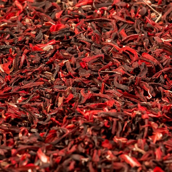 Dried hibiscus sifting