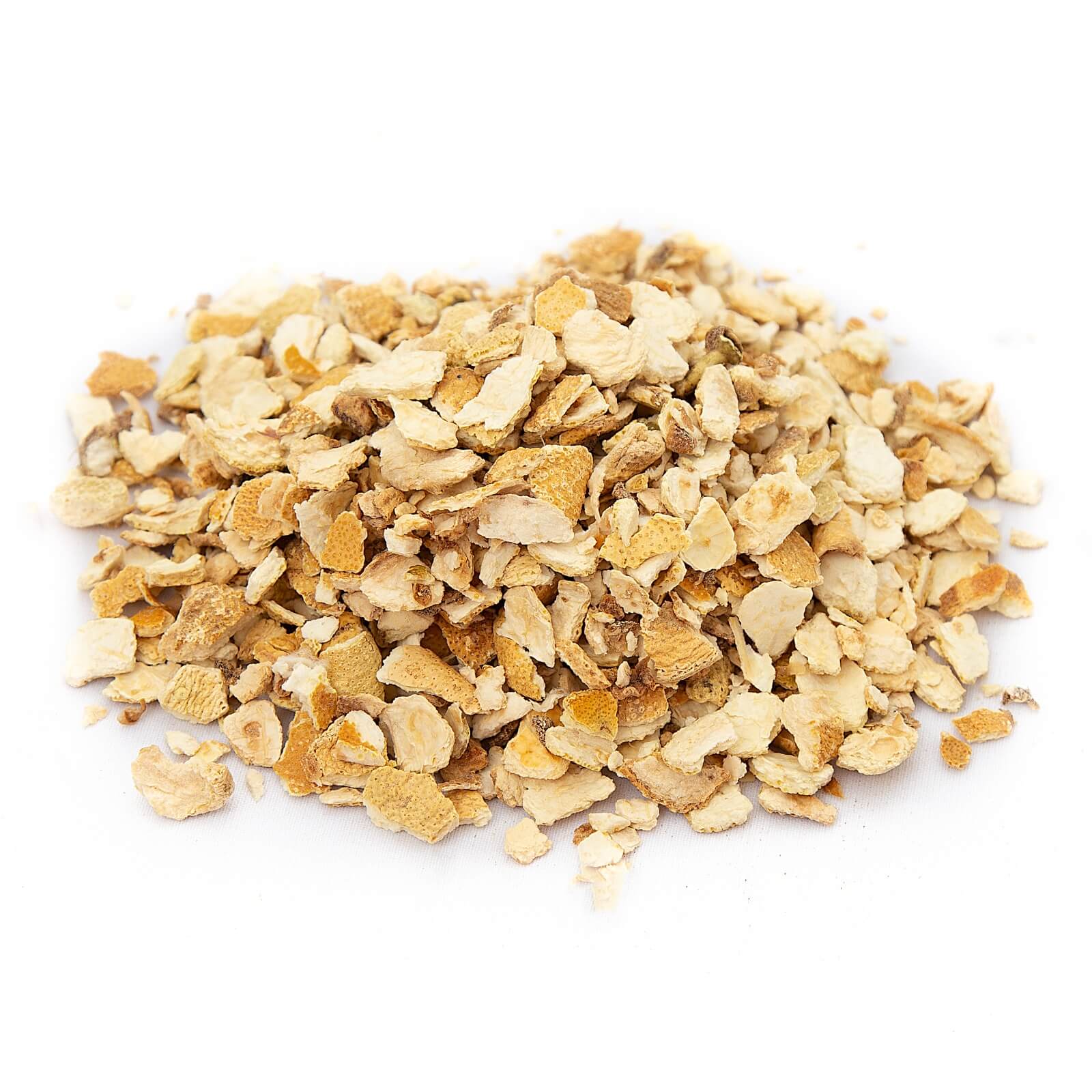Dried orange peels
